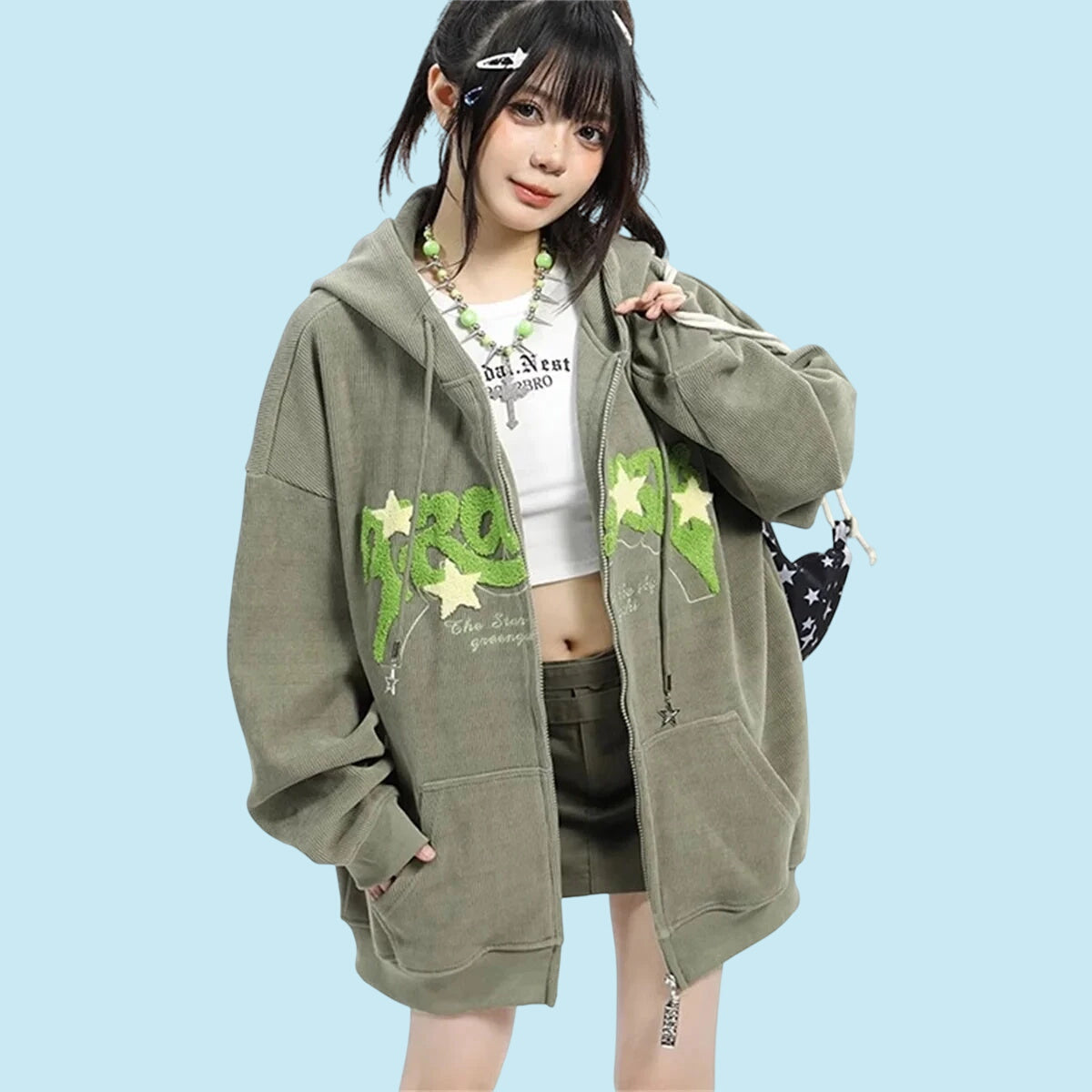 ELEGANCE | Prestige Rose Bear Hoodie