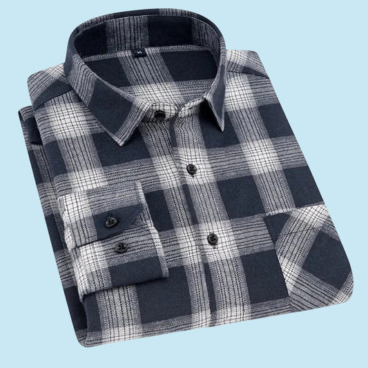 ELEGANCE | Plaid Flannel Shirt