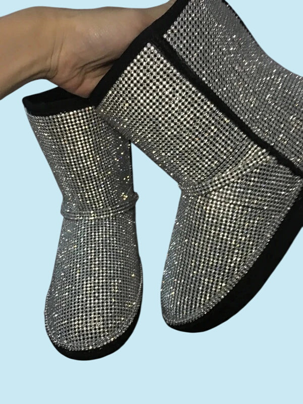 ELEGANCE | Sparkling Winter Snow Boots for Women