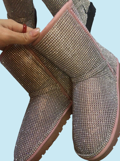 ELEGANCE | Sparkling Winter Snow Boots for Women