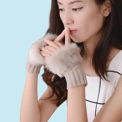 ELEGANCE | Luxe Winter Fur Cuff Warmers