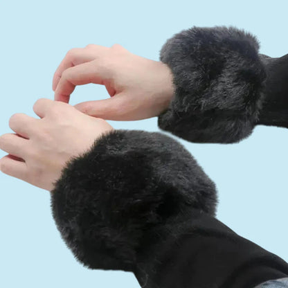 ELEGANCE | Luxe Winter Fur Cuff Warmers