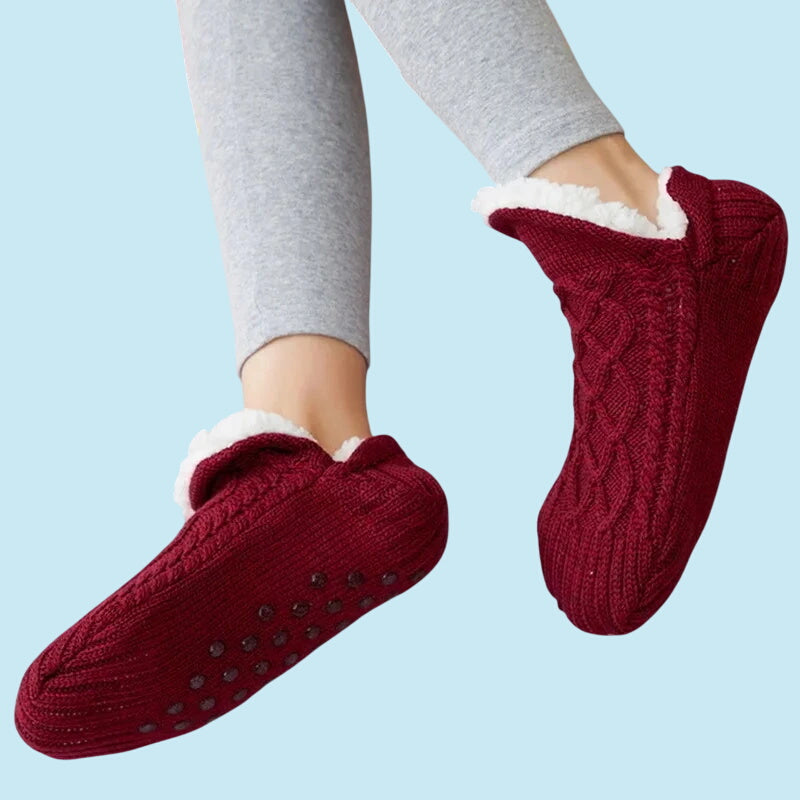 ELEGANCE | Luxury Thermal Plush Slipper Socks
