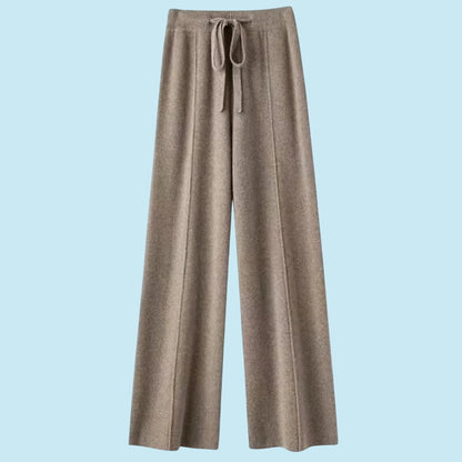 ELEGANCE | Sculpted Soft Wool Palazzo Pant