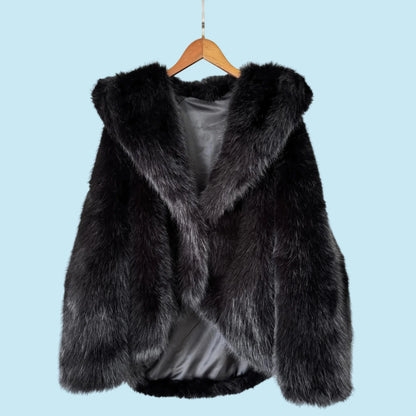 ELEGANCE | Rouge Plush Bomber Jacket