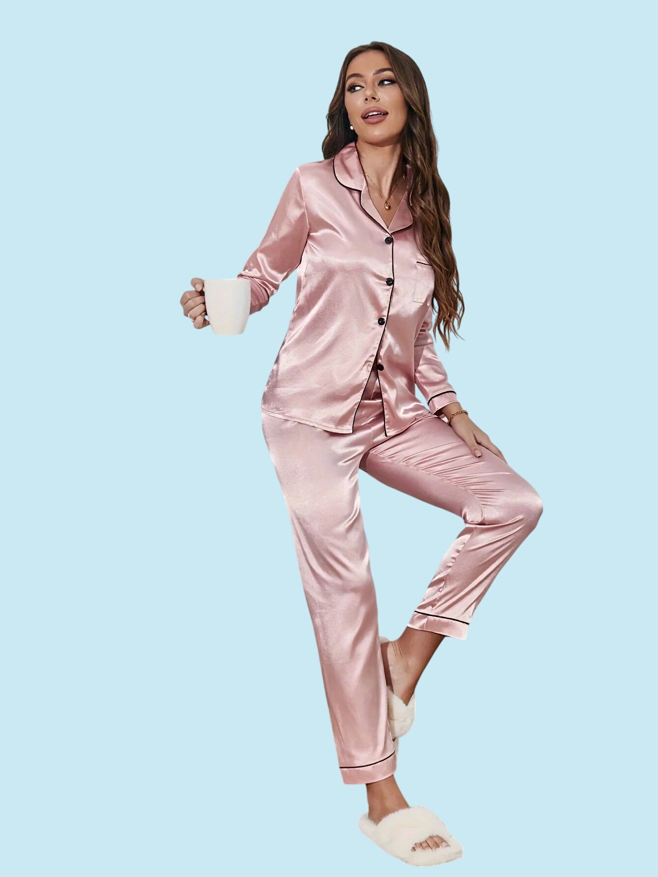 ELEGANCE | Satin Elegance Lounge Set