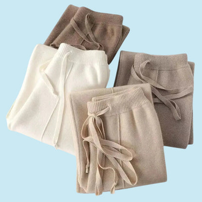 ELEGANCE | Sculpted Soft Wool Palazzo Pant