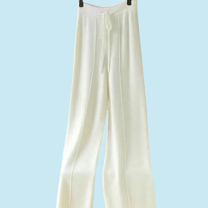 ELEGANCE | Sculpted Soft Wool Palazzo Pant