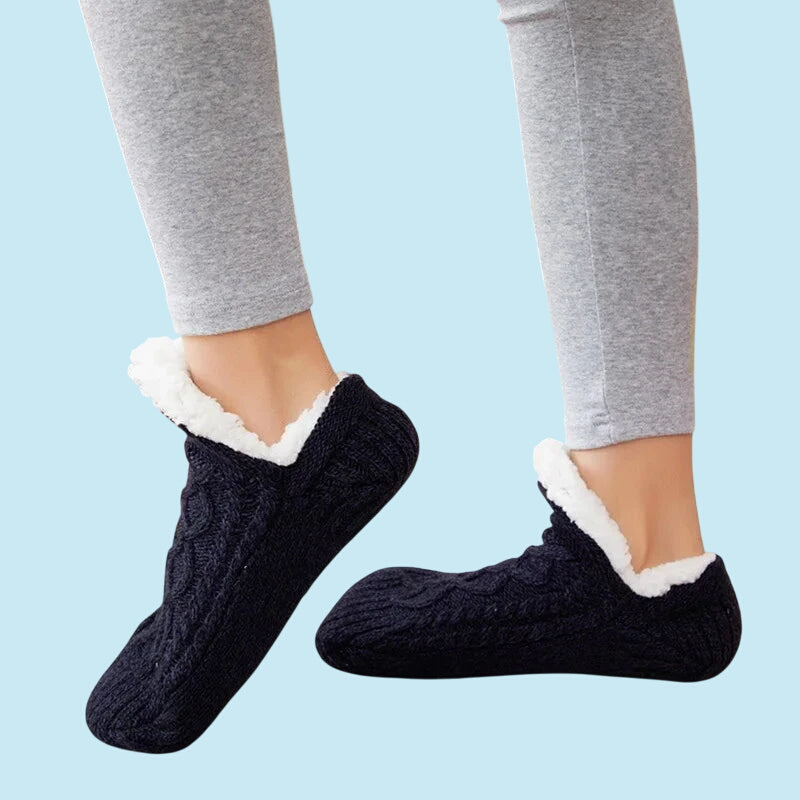 ELEGANCE | Luxury Thermal Plush Slipper Socks