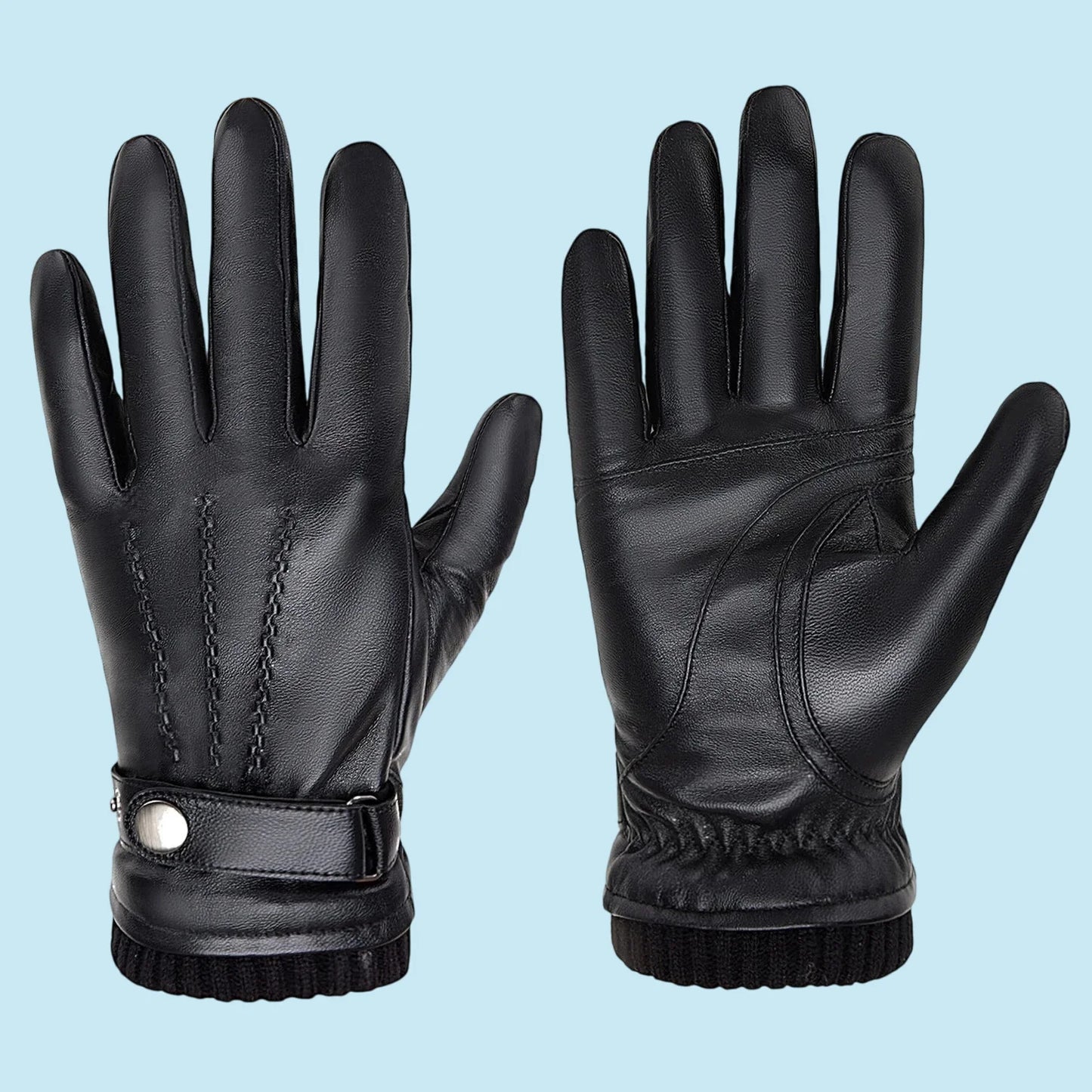 ELEGANCE | Shearling-Lined Premium Sheepskin Leather Gloves