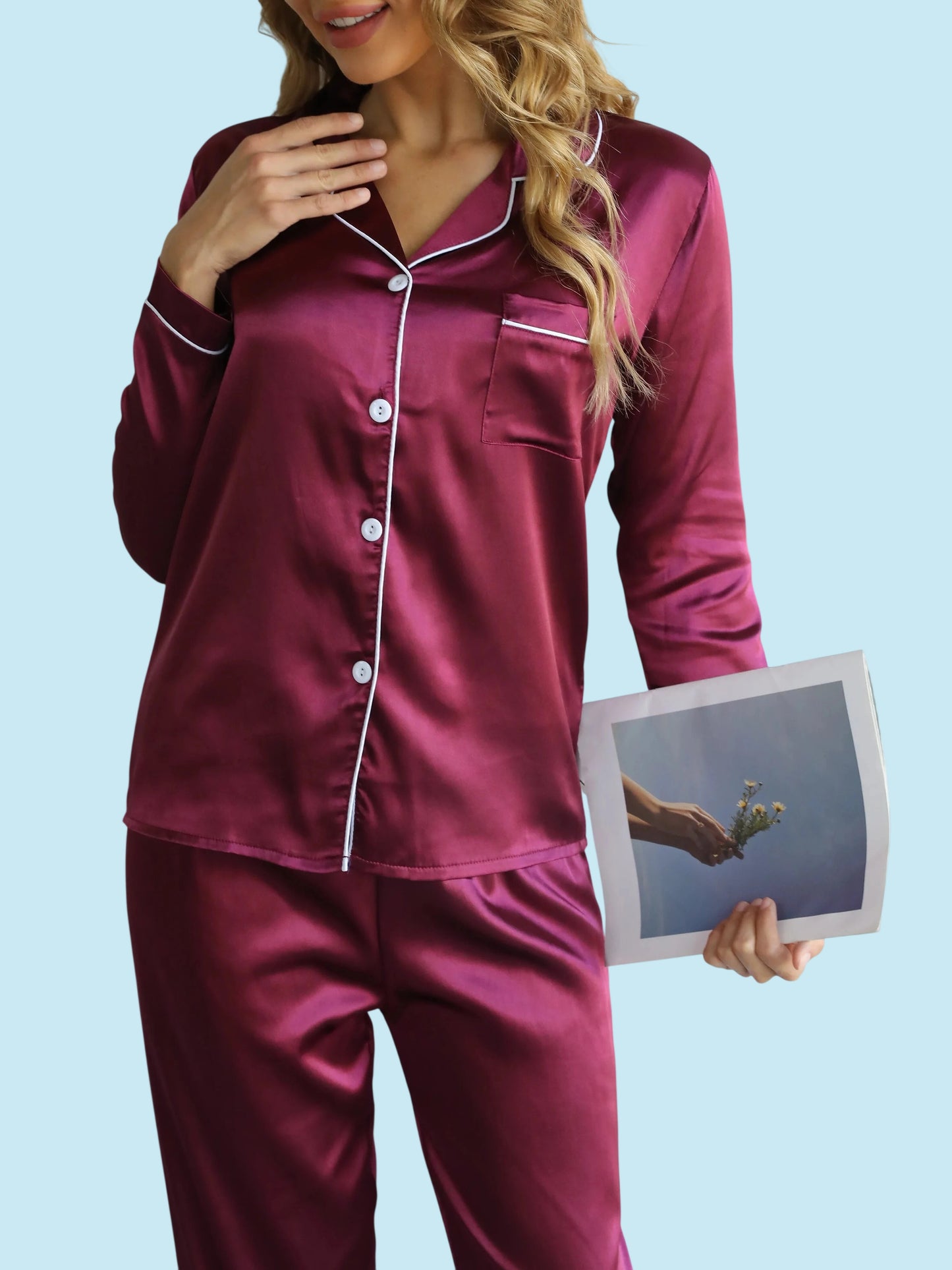 ELEGANCE | Satin Elegance Lounge Set