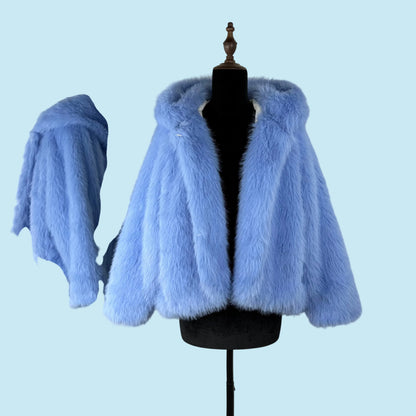 ELEGANCE | Rouge Plush Bomber Jacket