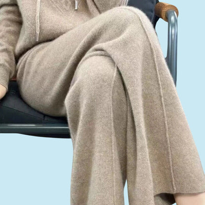 ELEGANCE | Sculpted Soft Wool Palazzo Pant