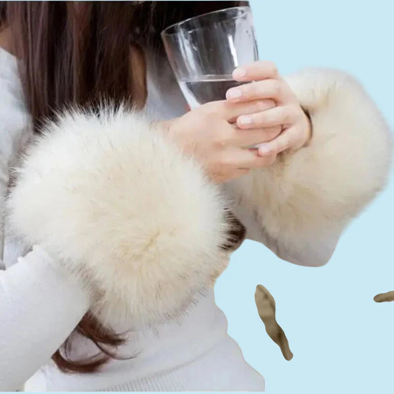 ELEGANCE | Luxe Winter Fur Cuff Warmers