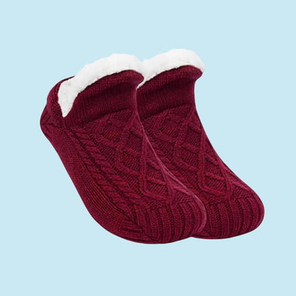 ELEGANCE | Luxury Thermal Plush Slipper Socks