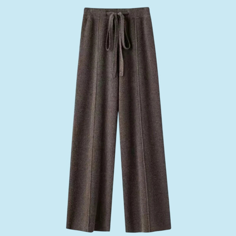 ELEGANCE | Sculpted Soft Wool Palazzo Pant
