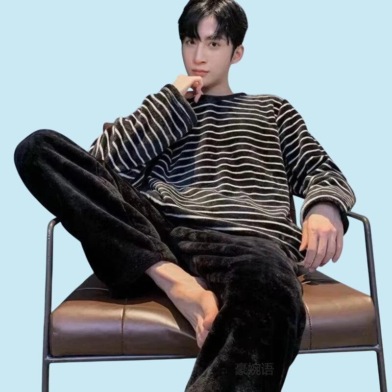 ELEGANCE | Men’s Winter Flannel Pajama Set