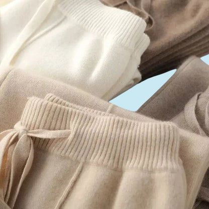 ELEGANCE | Sculpted Soft Wool Palazzo Pant